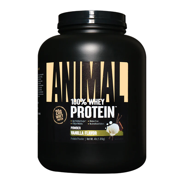 Animal 100% Whey Protein 4lb at Silver Fox Supplement