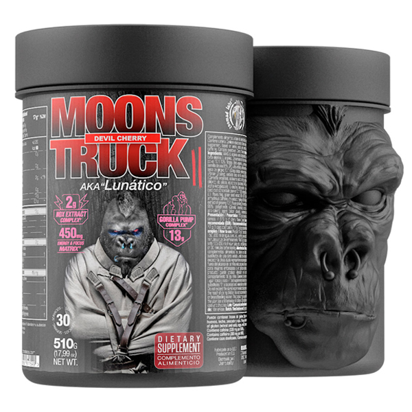 Moons truck pre-workout at silver fox supplement