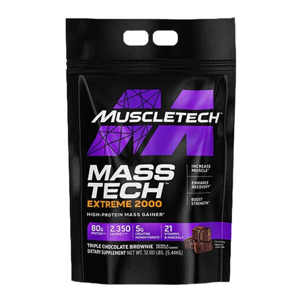 Muscletech Mass Tech Extreme 2000 12lb at Silver Fox Supplement